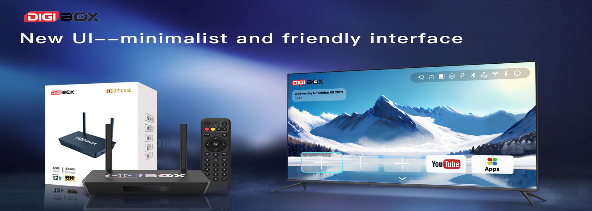 qualità scatola della TV fabbrica