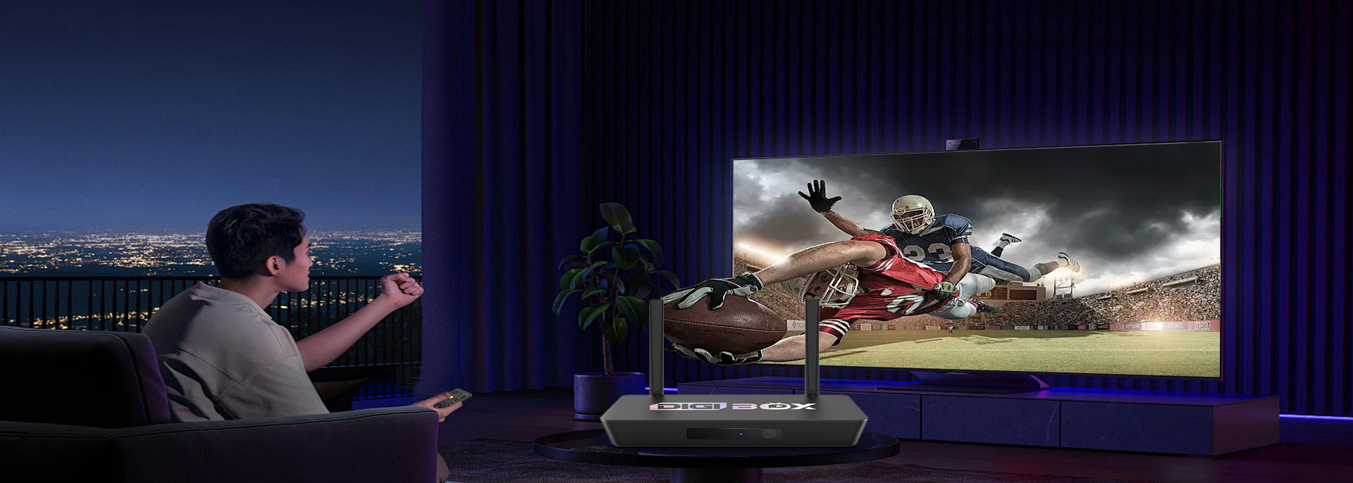 qualità scatola della TV fabbrica