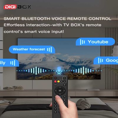 Digibox D3 Plus WiFi 6 Set Top Box 4GB RAM HD 4K per un'esperienza di visualizzazione superiore