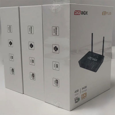Canali locali Servizi di streaming 64GB Tv Box Bluetooth Cortex A53