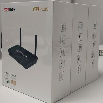 Mali G31 MP2 GPU TV Box Controllo vocale Android Tv Box 4k Bluetooth