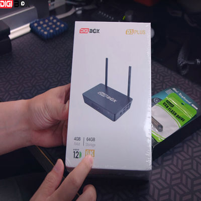 ARM Cortex Android Box 64GB Storage H.265 Android Box 4gb 64gb