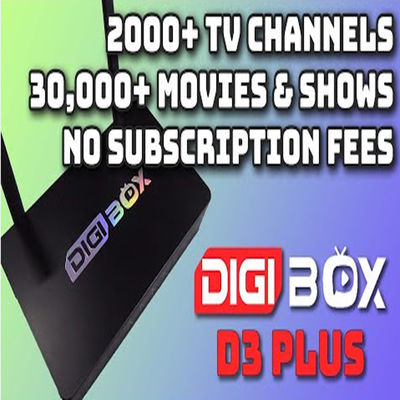DC 5V/2A 1080p Miglior dispositivo di streaming 4k Bluetooth Digibox Tv Box