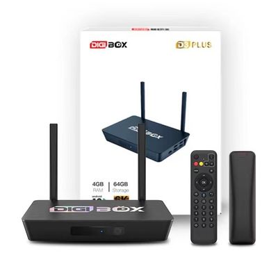 Digibox 2.4G 5.8G Android TV 4K Streaming Dispositivo Supporta WiFi 6 Guarda TV in diretta gratuita