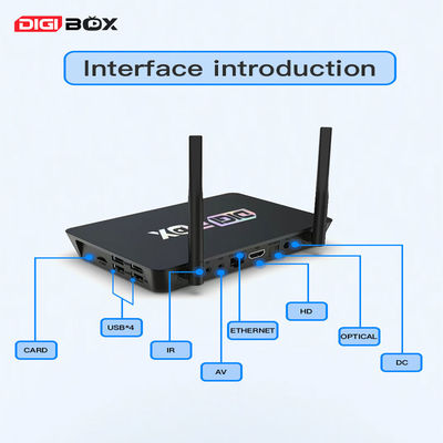 Digibox Wi-Fi 64GB Storage Android Smart TV Box al meglio