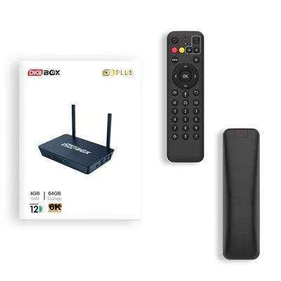 Controllo vocale TV Box 4GB RAM Remote Control Digibox Smart