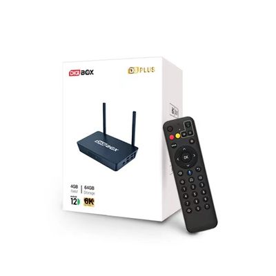 4K Ultra HD Android TV Box Quad Core A53 Android Box 4 GB di RAM