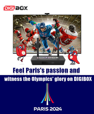 Digibox 64GB Memoria 4GB RAM Android TV D3 Plus dotato di connettività Bluetooth